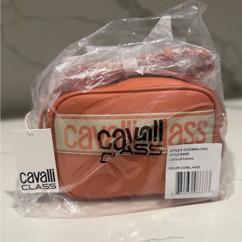 Cavalli Class Coral Crossbody Bag